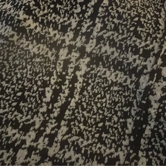 Michael Kors Plaid Straight Cut Pants Trousers Side Zipper Black & Gray Size L - Picture 8 of 10